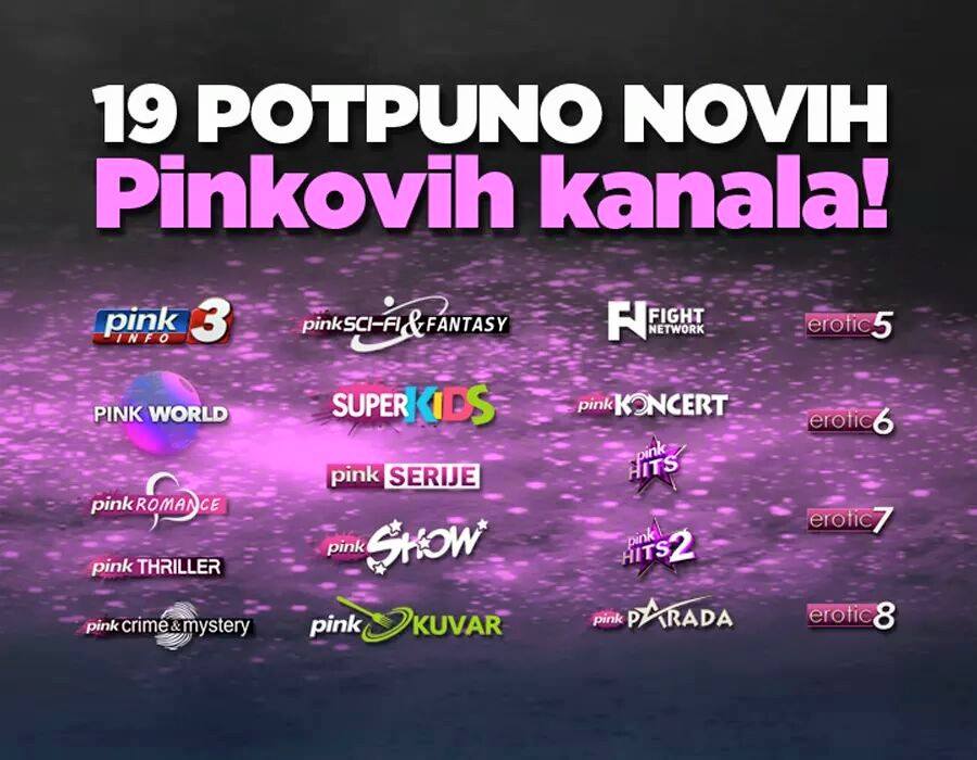 Novi Pink TV kanali