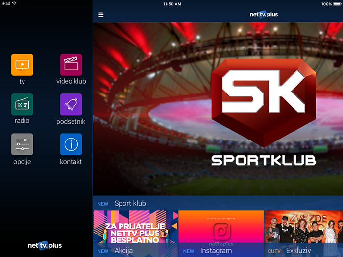 New NetTV Plus iOS APP